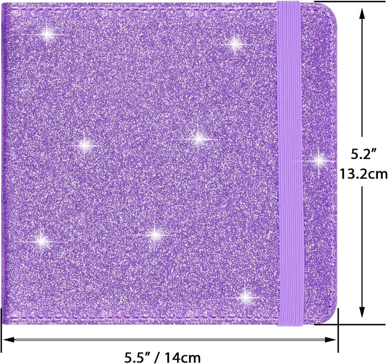 Wisdompro Small Car Registration and Insurance Documents Holder - Premium PU Leather Vehicle Glove Box Paperwork Wallet Case Organizer for ID, Driver's License, Key Contact Information Cards - Image 5